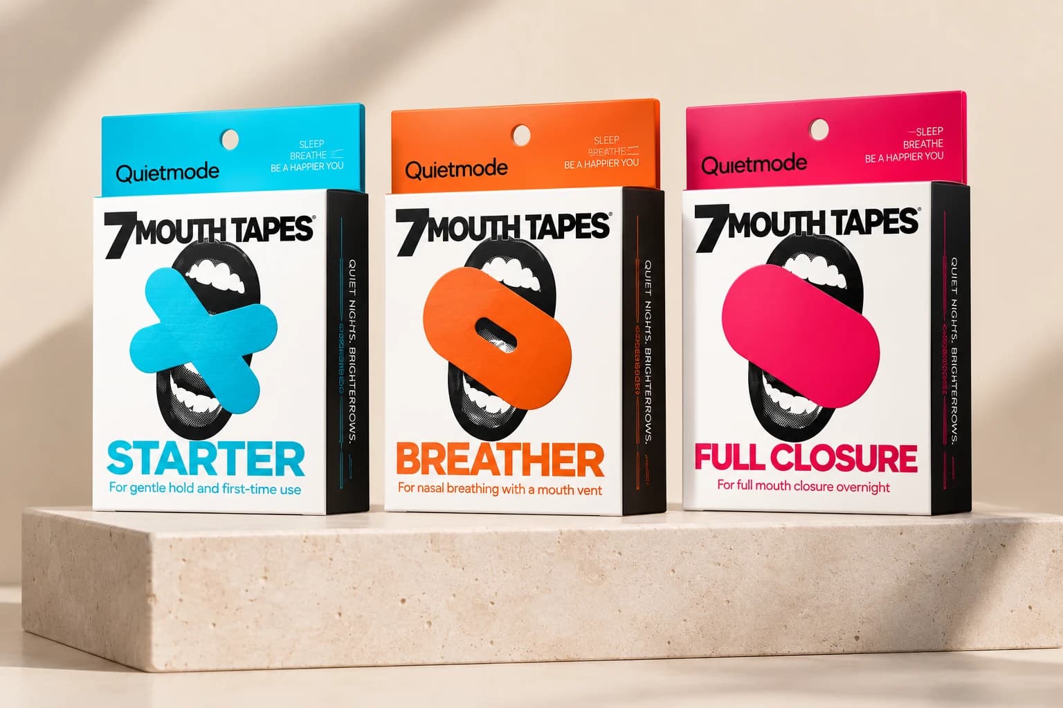 Quietmode Starter, Breather and Full Closure boxes